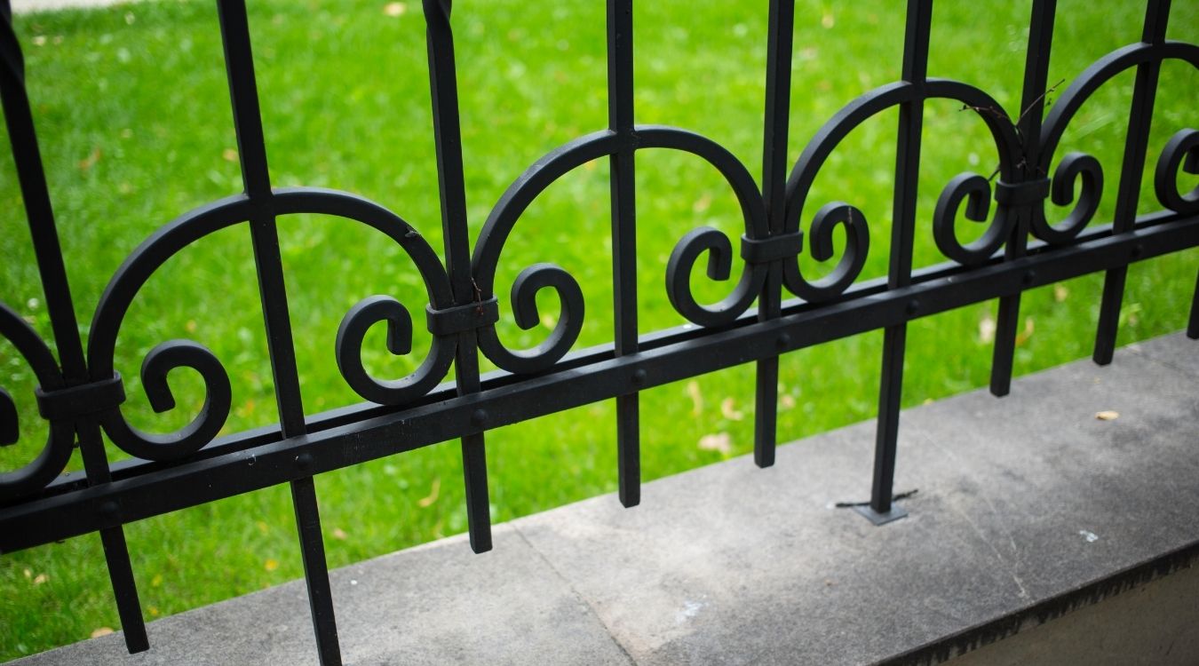 Klamath Falls Fence Repair Ornamental Iron Fence close up